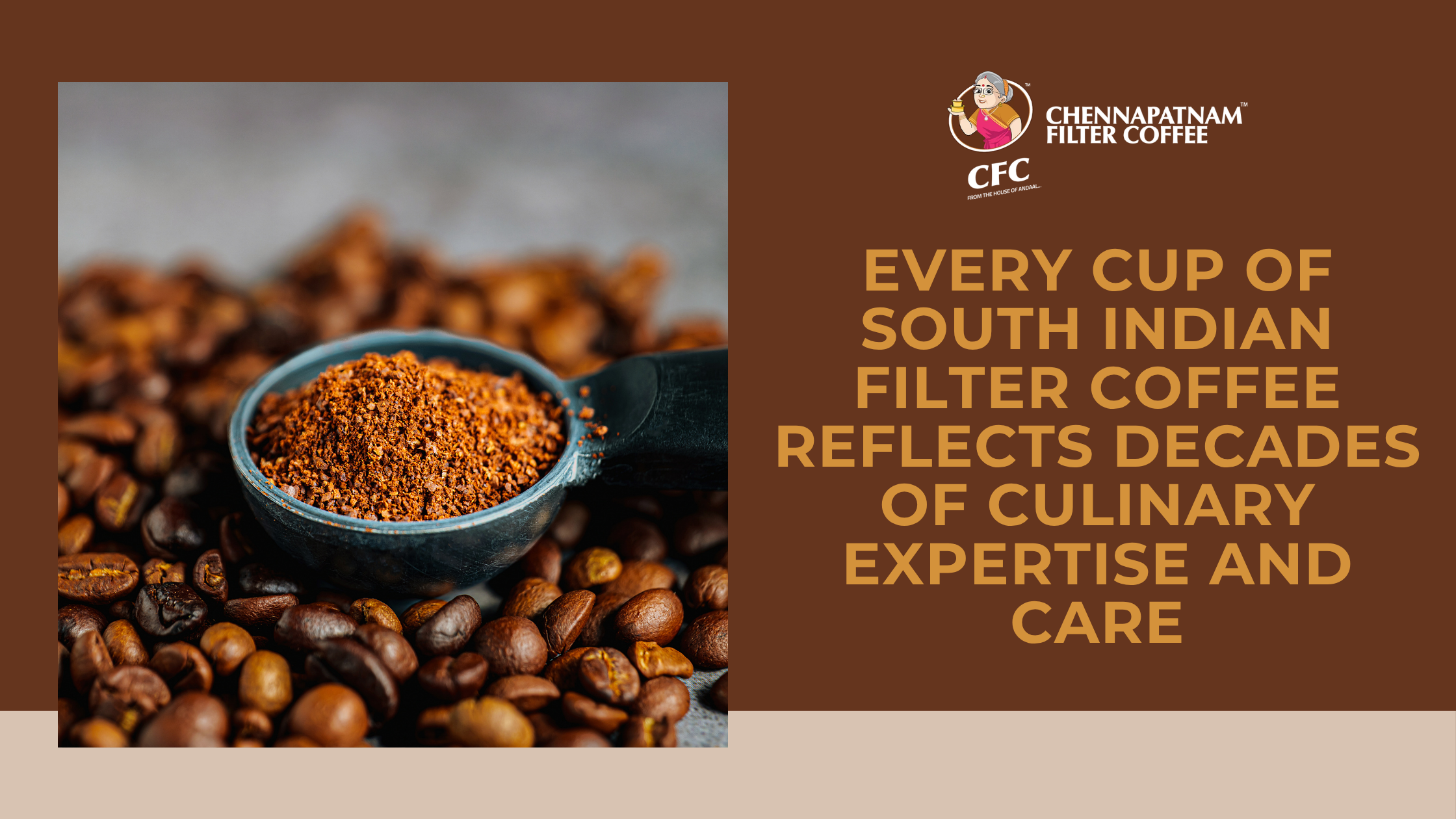 Every Cup of South Indian Filter Coffee Reflects Decades of Culinary Expertise and Care
