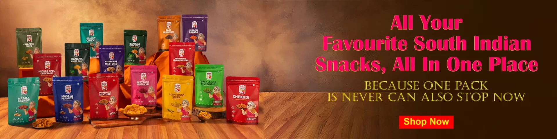 All your favourite South Indian snacks, all in one place — Andaal Home Foods